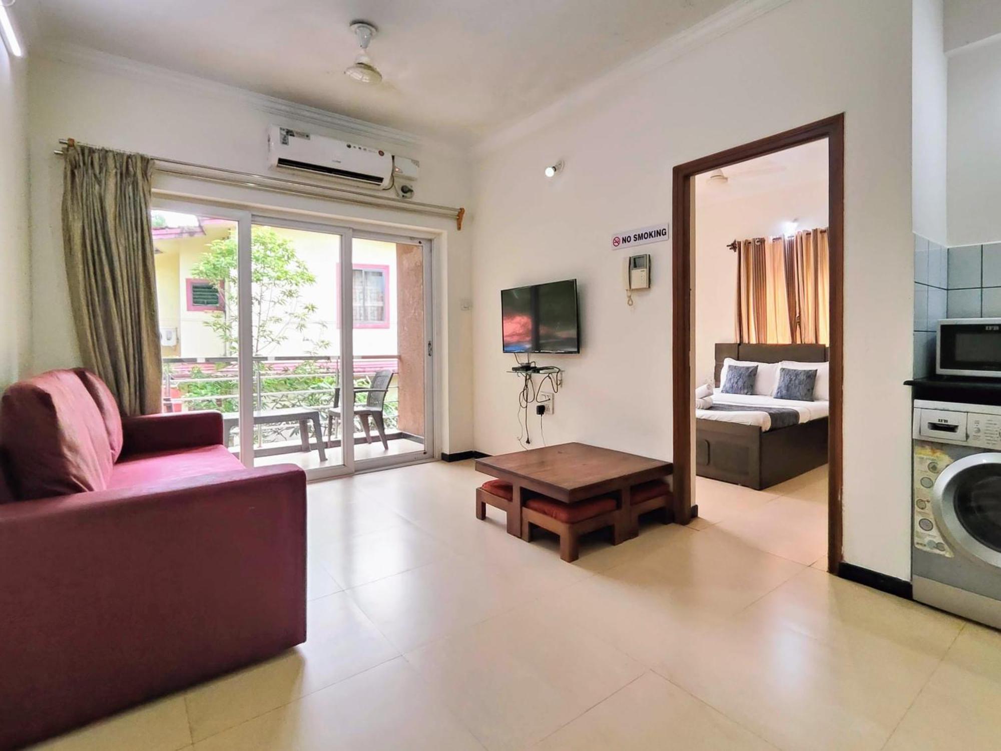 Ivy Retreat- Serviced Apartments Baga Exteriér fotografie